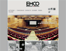 Tablet Screenshot of emco.es