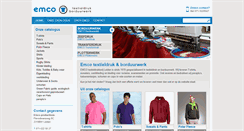 Desktop Screenshot of emco.nl