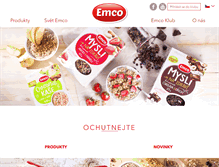Tablet Screenshot of emco.cz