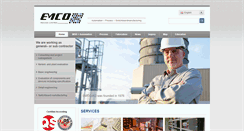 Desktop Screenshot of emco.ch